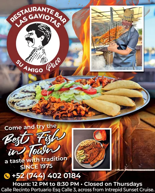 Restaurante Bar Las Gaviotas — Su Amigo Paco
